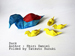 photo : origami Duck Author : Shiri Daniel / Folded by Tatsuto Suzuki